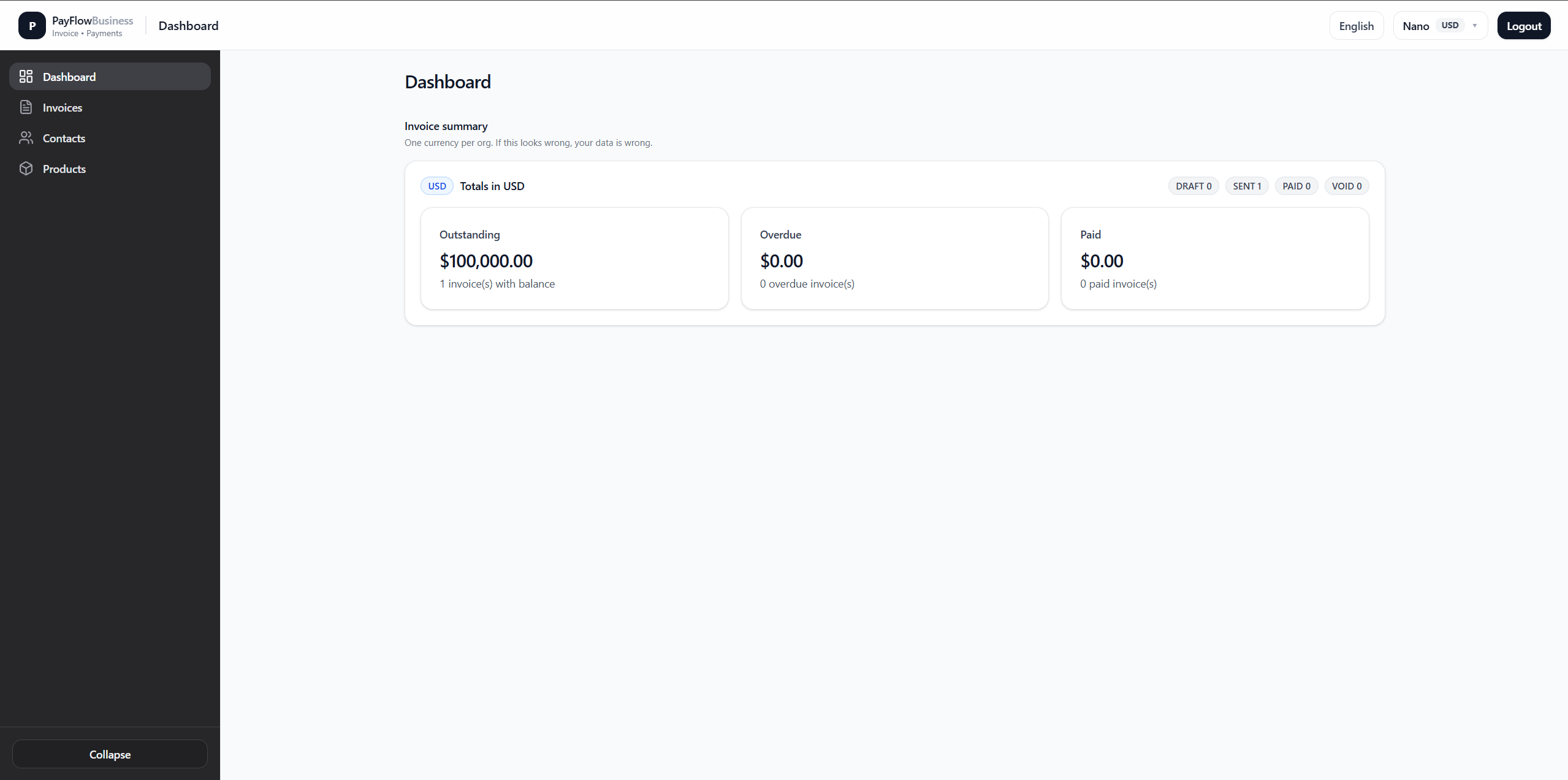 Invoice Management SaaS (Xero-inspired) cover