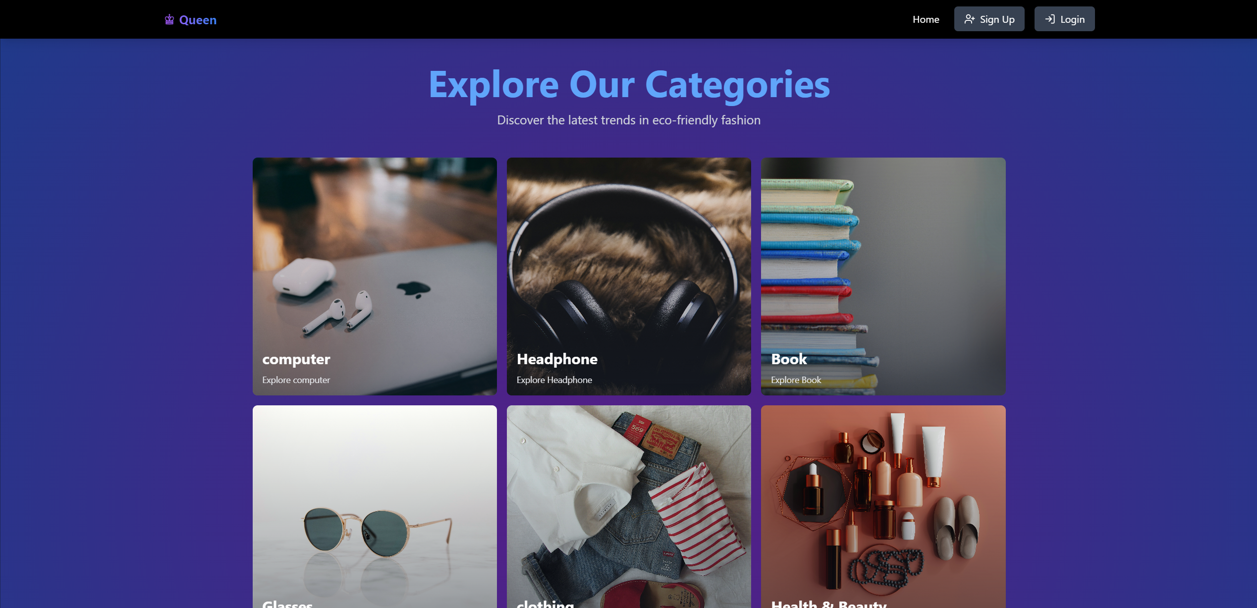 E-commernce Website cover